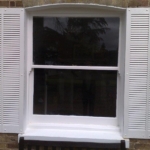 Decorative Shutters Extrawide White